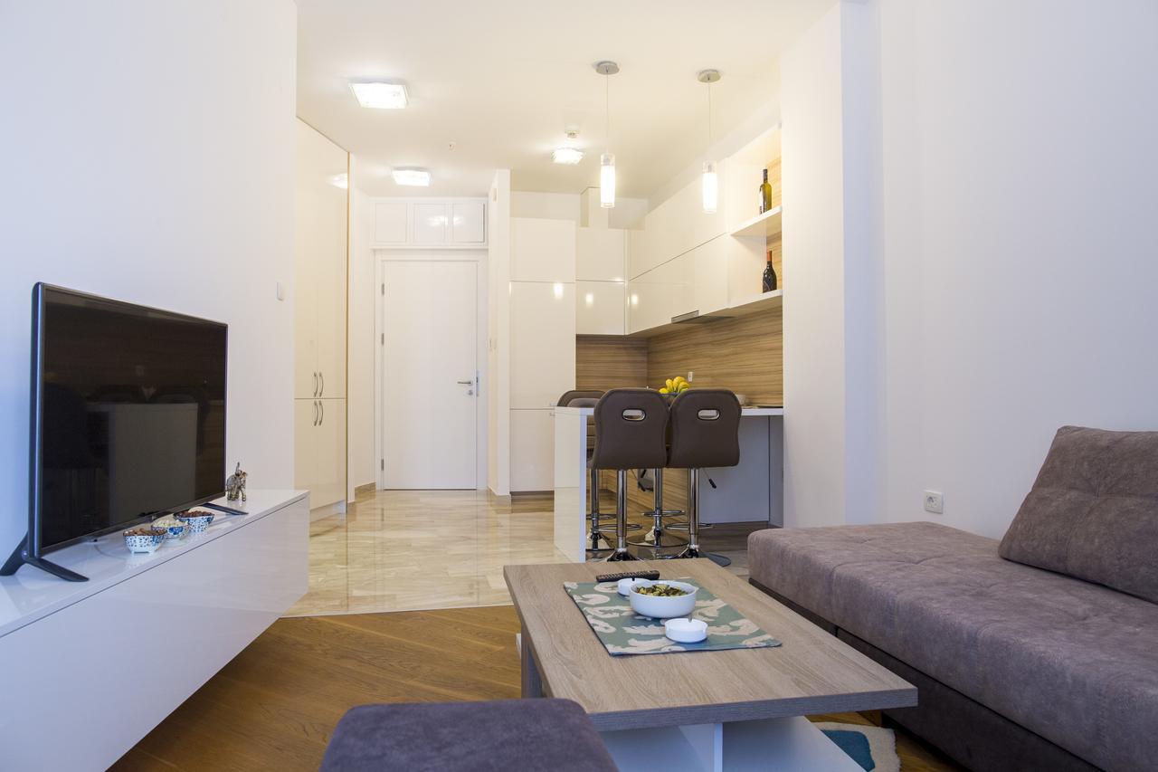 Apartman Anna Tre Canne Budva Exteriör bild